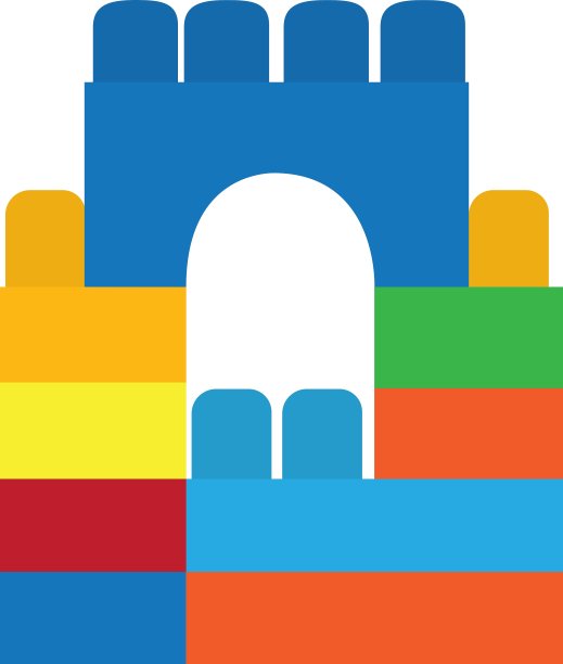 孤立的城堡玩具图片下载