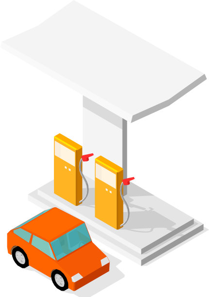 高速公路加油站图片下载