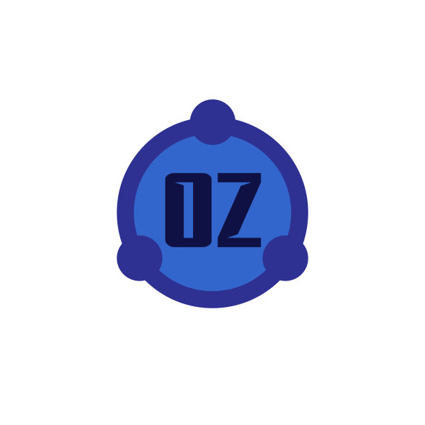 OZ字母logo模板设计图片下载
