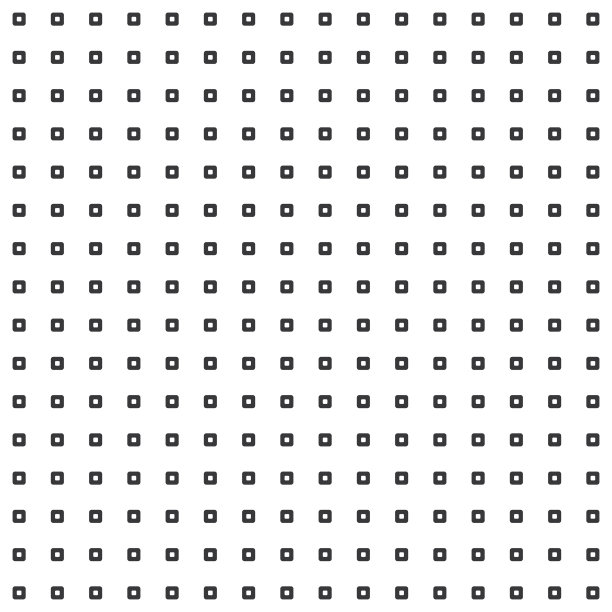 黑色圆角正方形点花纹设计图片下载