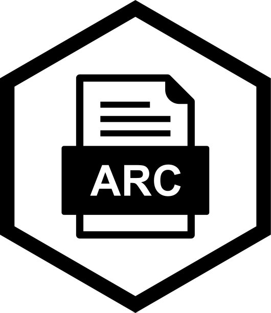 弧形文件图标图片下载