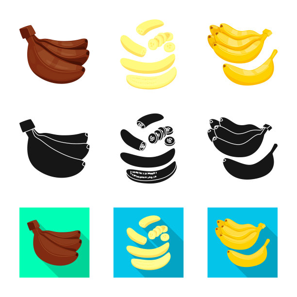 孤立对象自然和素食图标图片下载