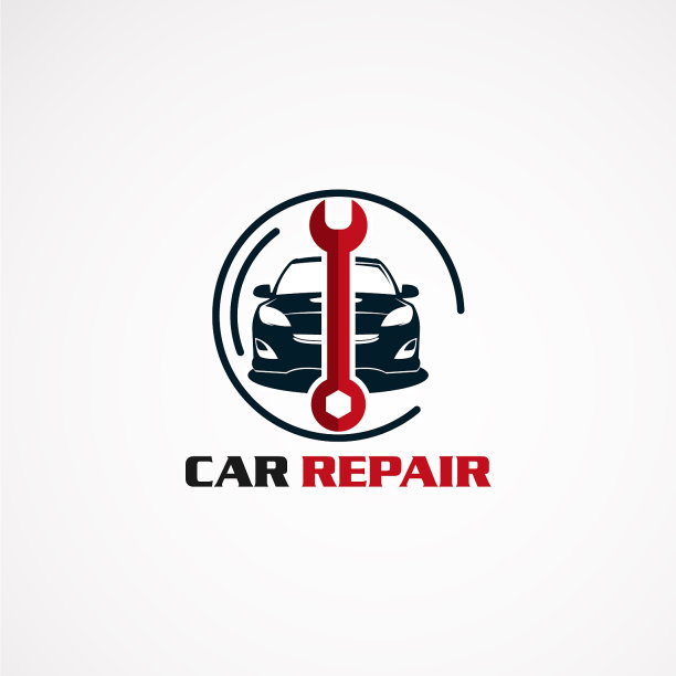 汽车修理用圆圈概念标志图标元素图片下载