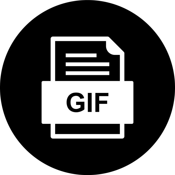 GIF文件文档图标图片下载
