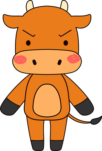 全长可爱的牛肉牛性格图片下载