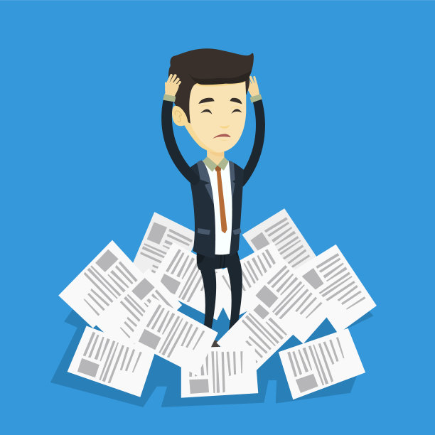 压力很大的商人有很多工作要做图片下载