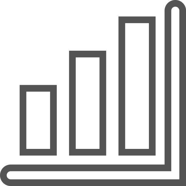 条形图图形图标设计模板图片下载