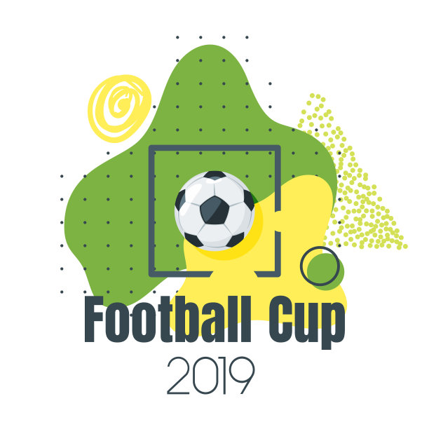 足球锦标赛设计元素图片下载
