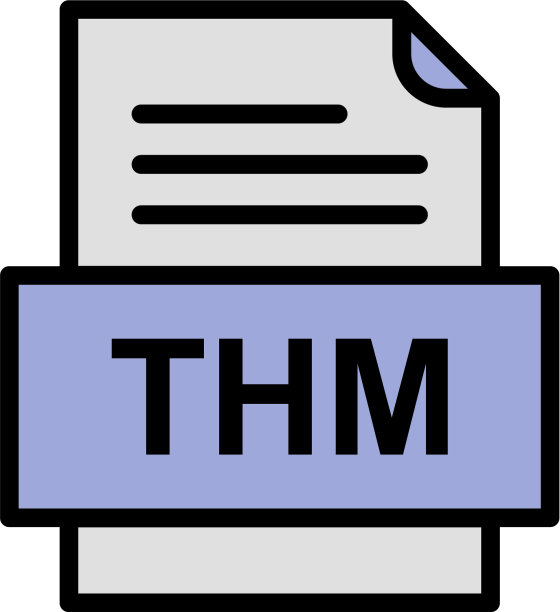 THM文件图标图片下载