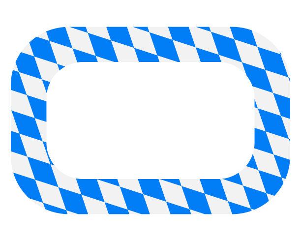 白色的巴伐利亚旗为样方图片下载