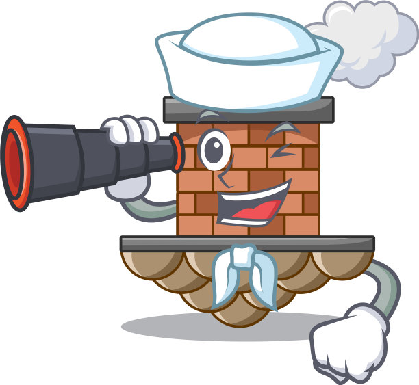 水手与双目微型卡通砖图片下载