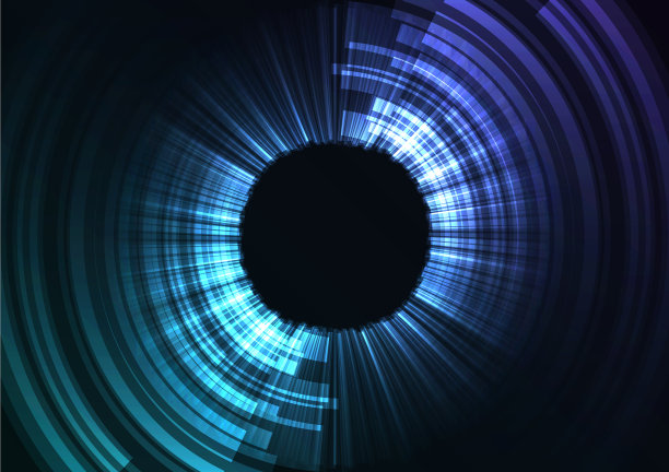 圆数字抽象像素层背景图片下载