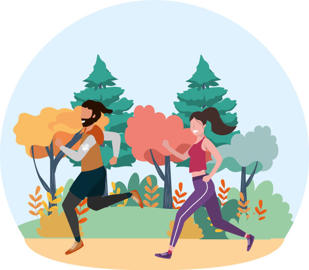 健身运动火车卡通图片下载