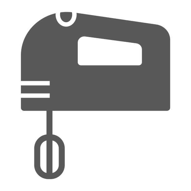 手持搅拌器 Glyph 图标图片下载