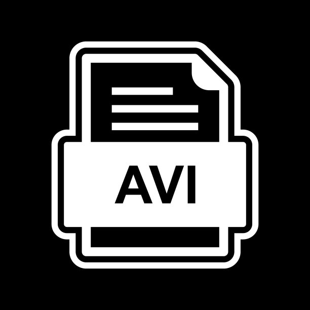 AVI文件文档图标图片下载
