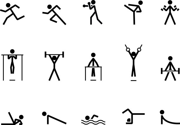 图标的运动员图片下载