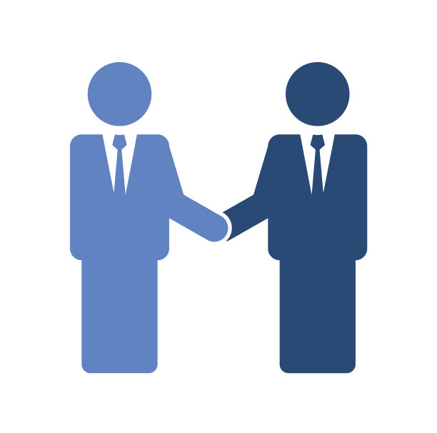 业务相关图标的背景图形图片下载