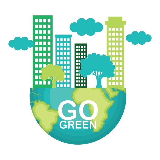 绿色生态海报图片下载