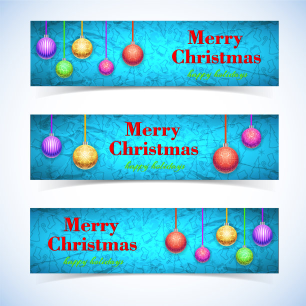 庆祝节日的横横幅图片下载