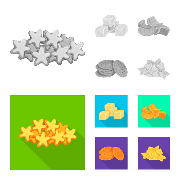 啤酒节和酒吧图标的设计图片下载