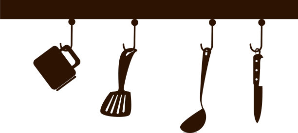 厨房餐具工具图标图片下载