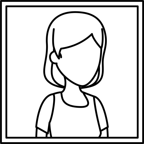 年轻女子的形象图片下载