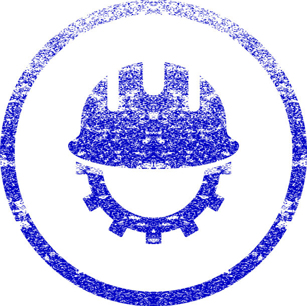 安全帽Grunge纹理图标图片下载