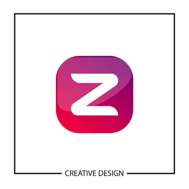 首字母Z logo模板设计图片下载