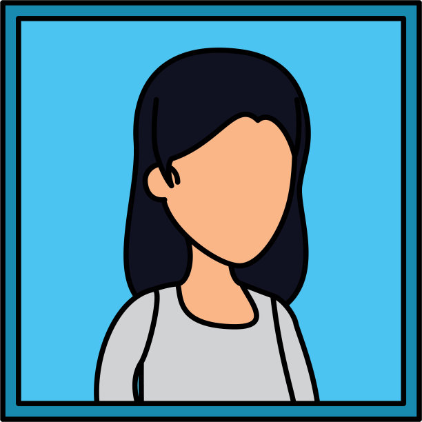 年轻女子的形象图片下载