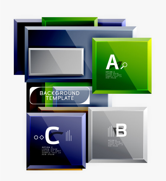 广场的几何组成图片下载