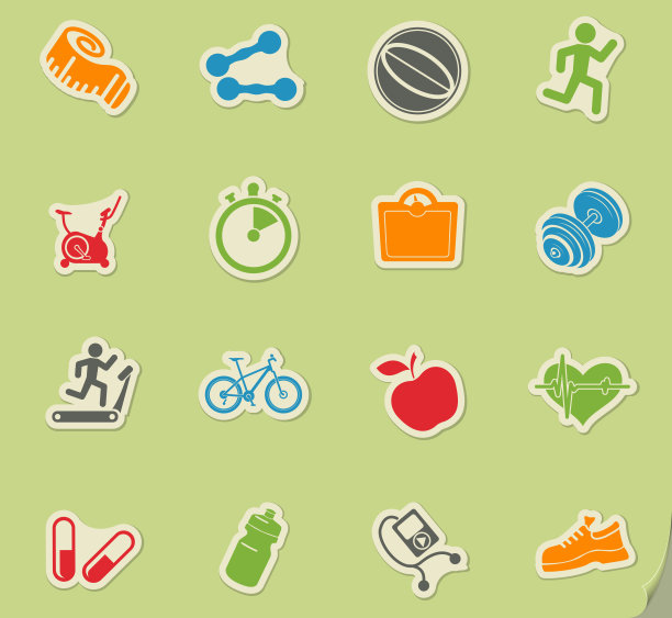 健身图标合集图片下载