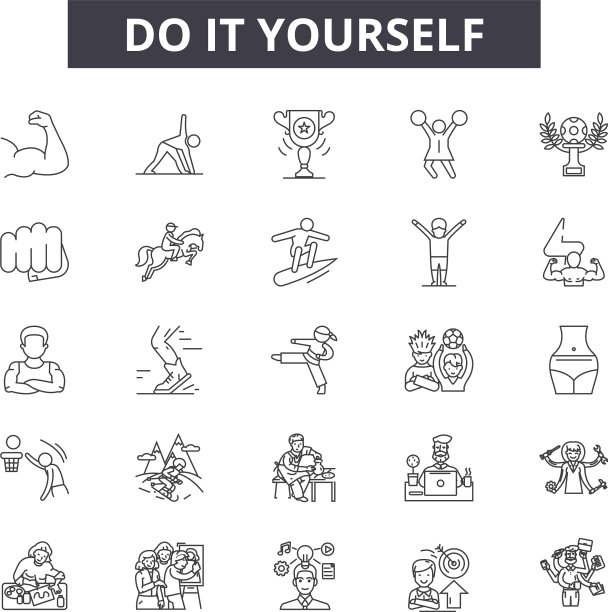 自己做线条图标标志设置图片下载