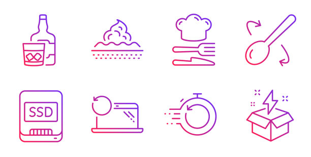 快速恢复SSD和食物图标设置恢复图片下载