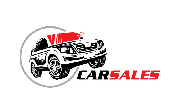 汽车销售或服务标志标志的汽车工业图片下载