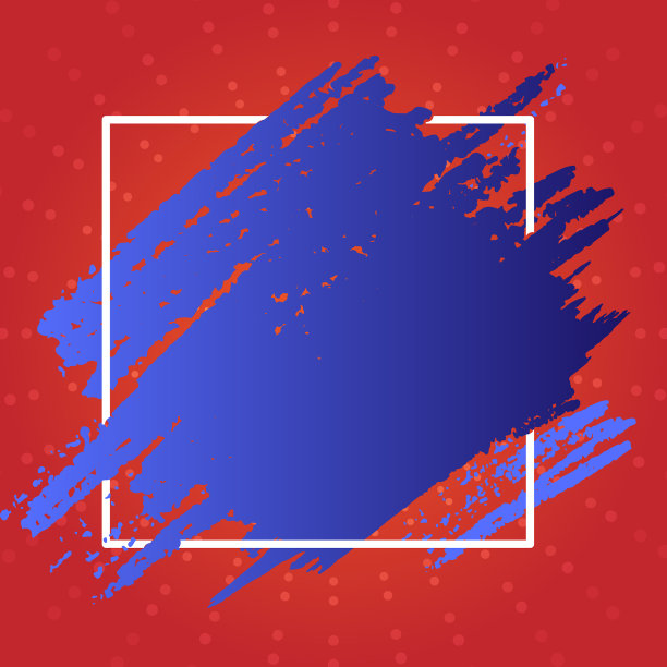 两个色调污点超过了方形线图片下载