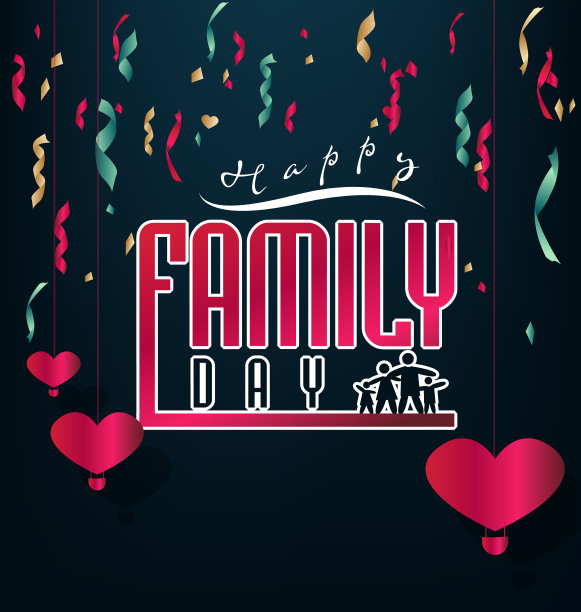 快乐家庭日图片下载