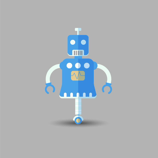 复古复古搞笑机器人图标图片下载