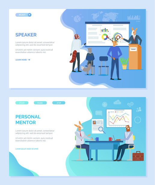 演讲者和个人导师的演讲工作图片下载