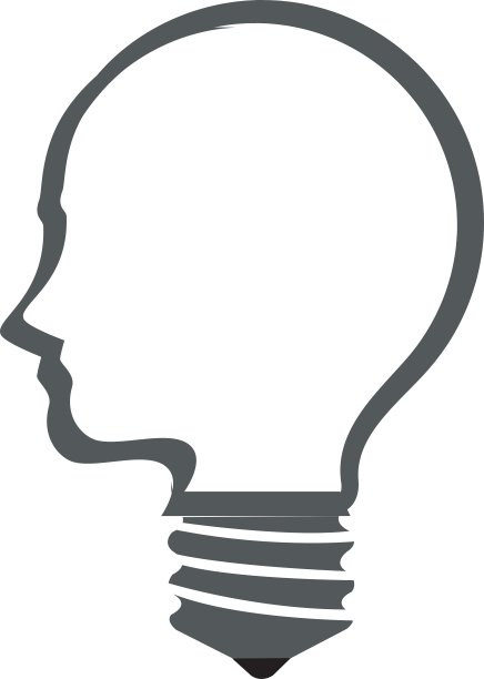 灯泡照明教育图标图片下载