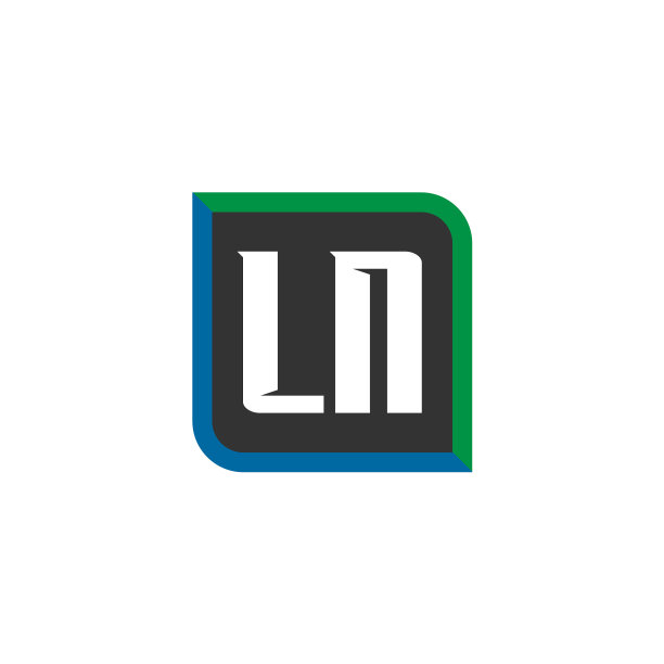 首字母标志LN模板设计图片下载