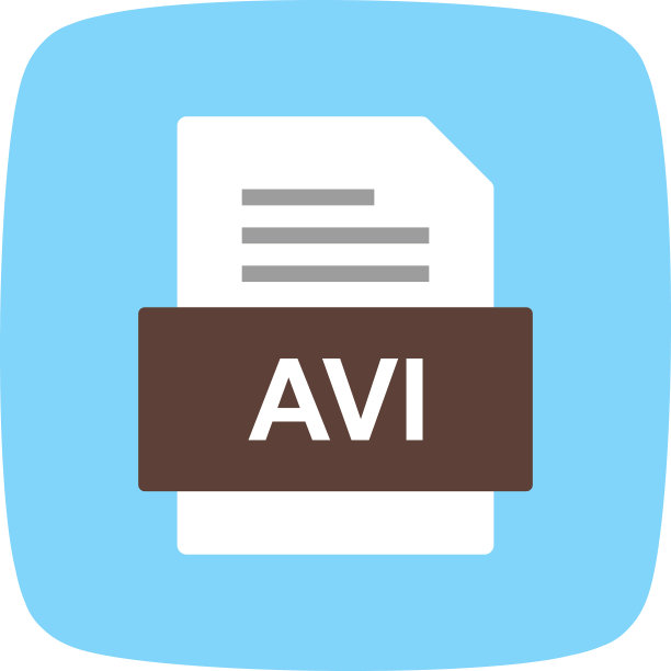 AVI文件文档图标图片下载