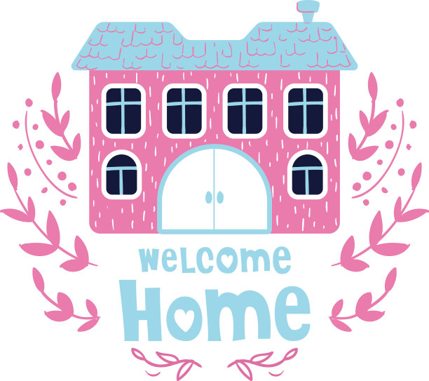 可爱的卡通房子图片下载