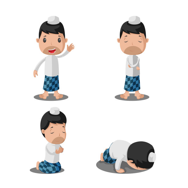 穆斯林男子的文化性格图片下载