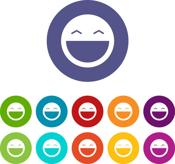 大笑表情设置图标图片下载