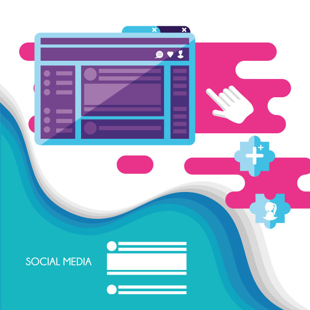 网页模板与社交媒体图标图片下载