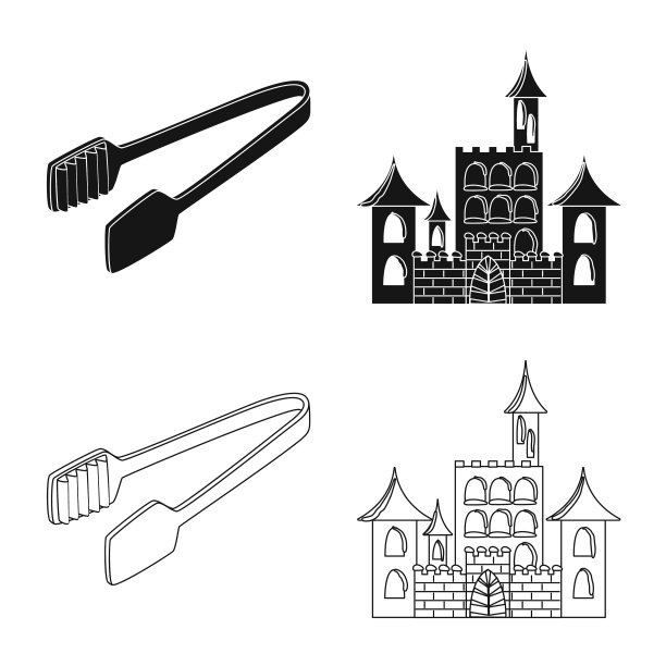 的孤立对象纹理和冻结符号集图片下载