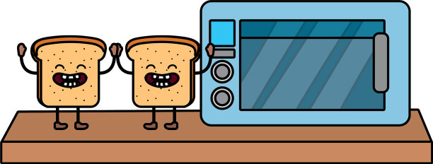 美味美味的食物卡通图片下载