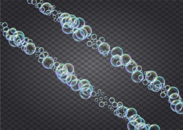 泡沫背景与洗发水泡沫和肥皂泡图片下载