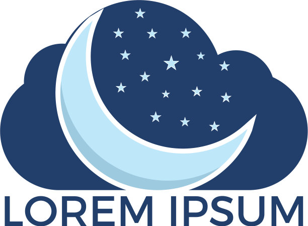 云夜标志设计图片下载