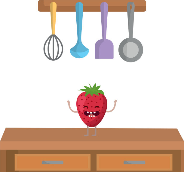 美味可口的水果卡通图片下载